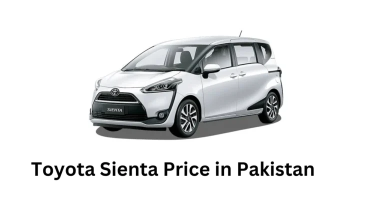 Toyota Sienta Price in Pakistan, Features and Specifications